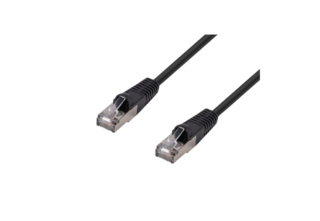Cat6A S/FTP 10G Patch Lead 26AWG 500MHz Shielded Plug.